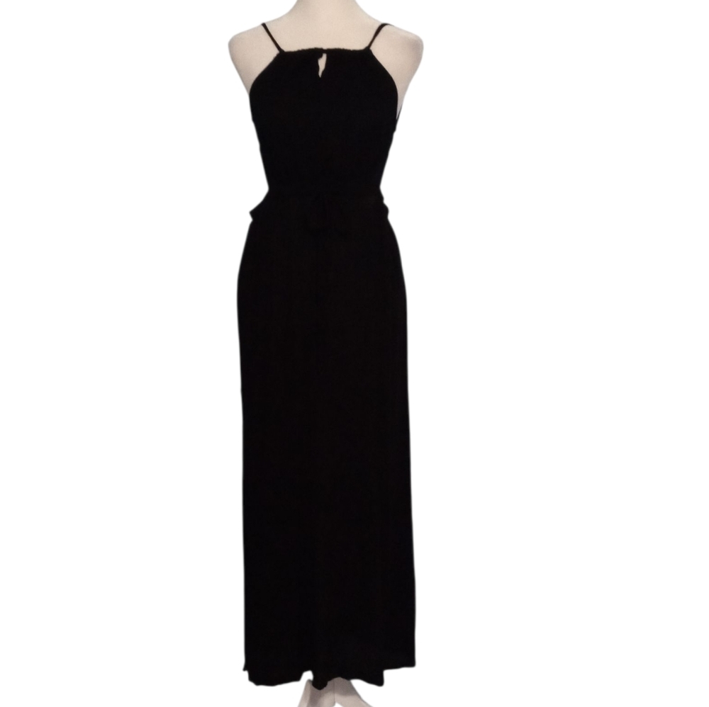 Chic Black Akasa Sleeveless Maxi Dress